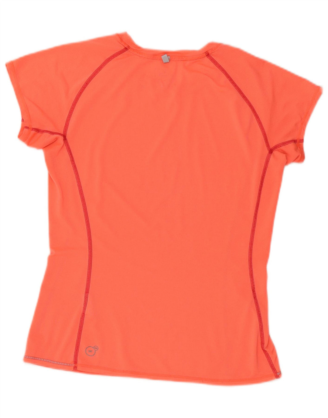 PUMA Womens T-Shirt Top UK 8 Small Orange Polyester