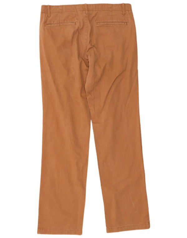 Gap Ανδρικό ίσιο παντελόνι Chino W34 L34 Καφέ βαμβακερό