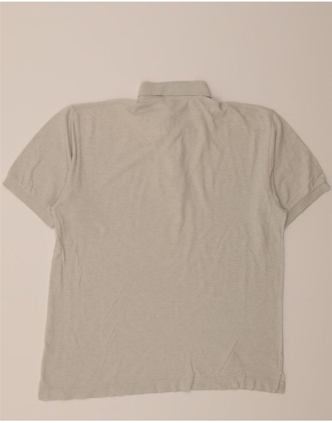 SERGIO TACCHINI Mens Polo Shirt IT 50 Medium Grey Vintage Sergio Tacchini and Second-Hand Sergio Tacchini from Messina Hembry 