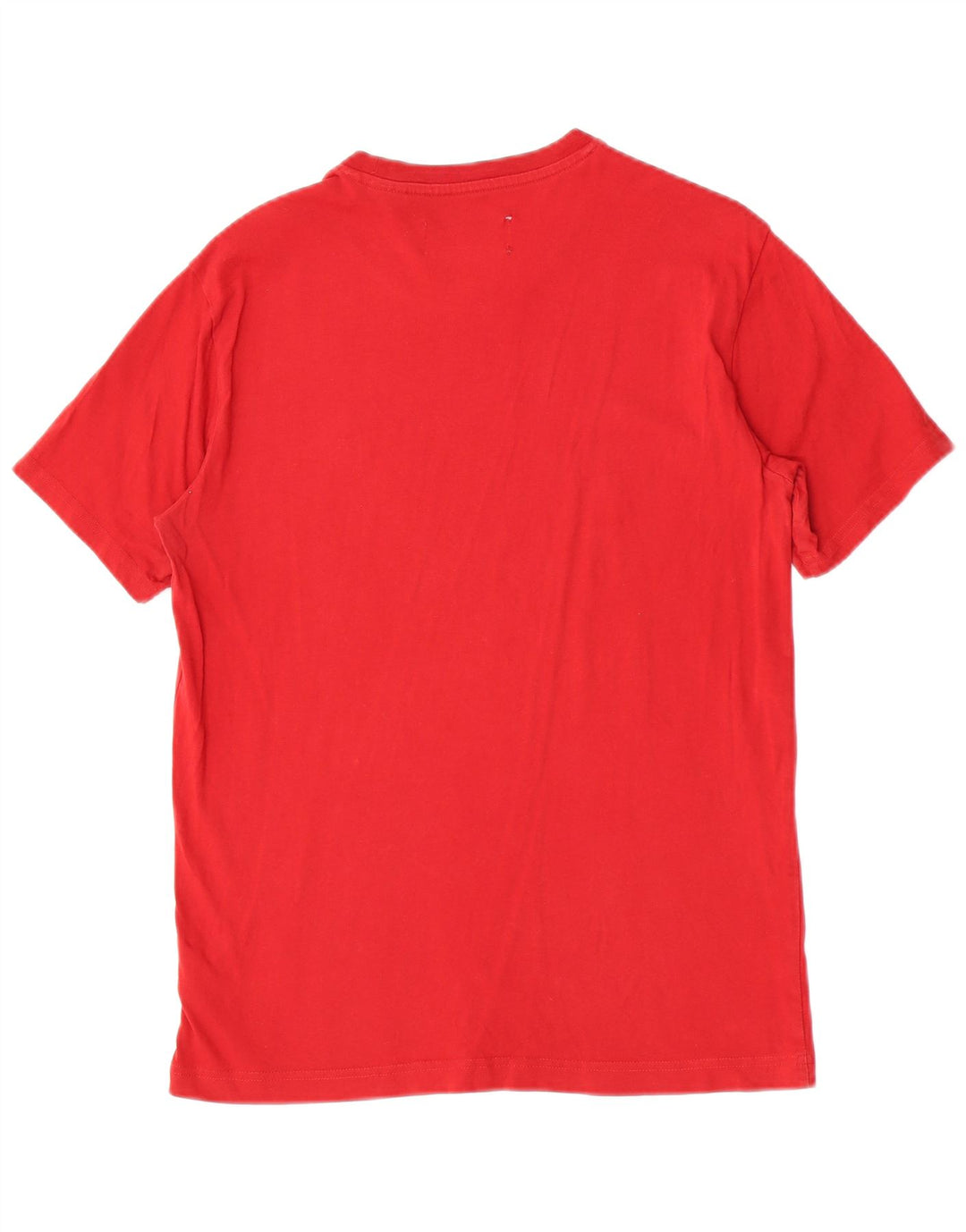 Penguin Herre T-Shirt Top Lille Rød Bomuld