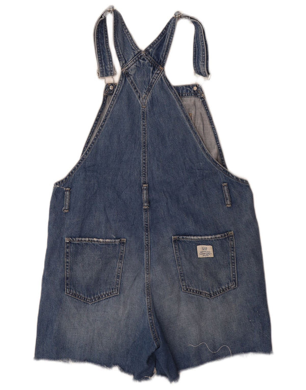 Gap Womens Distressed Dungarees Denim Shorts Medium W36  Blue Cotton