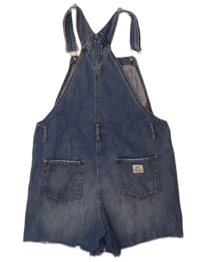 Gap Womens Distressed Dungarees Denim Shorts Medium W36  Blue Cotton