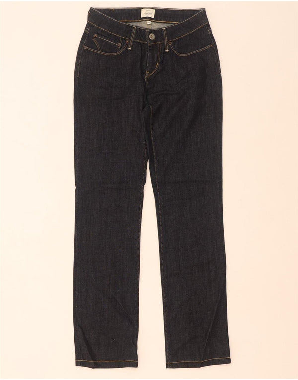 Levi's Damen Bold Curve Straight Jeans W25 L32 Schwarze Baumwolle