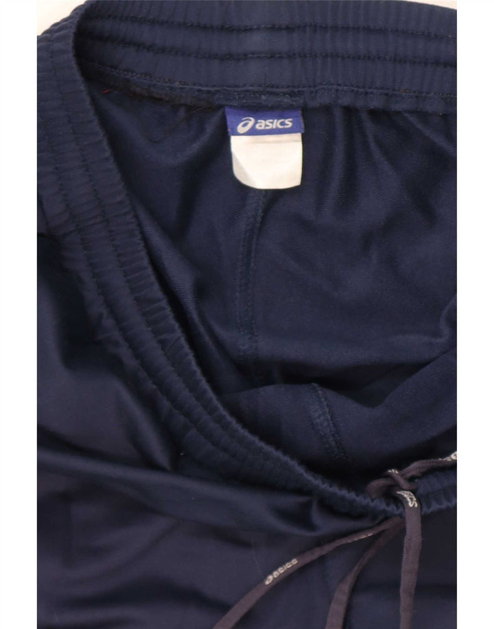Asics Pantalon De Survêtement Homme Bleu Marine Moyen Polyester