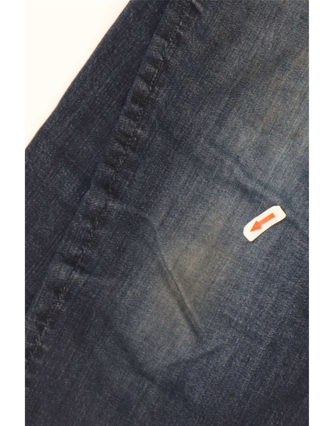 Lee Herren Straight Jeans W36 L32 Blaue Baumwolle