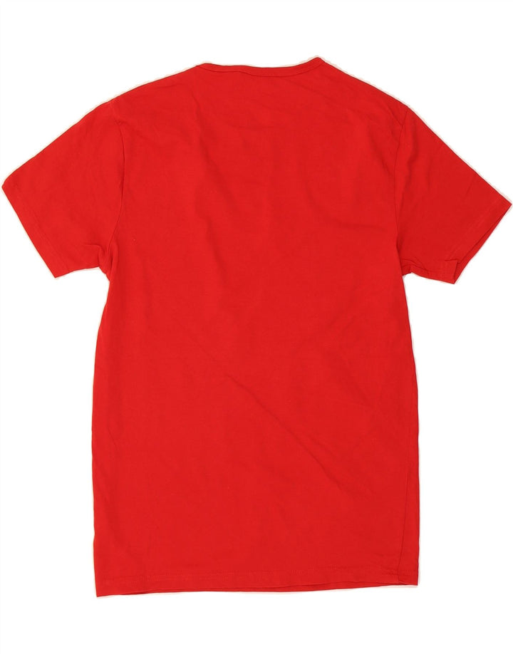 PAUL SMITH Mens T-Shirt Top Medium Red Cotton Vintage Paul Smith and Second-Hand Paul Smith from Messina Hembry 