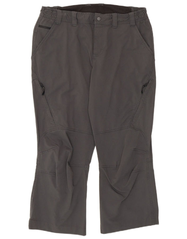 Damskie, krótkie spodnie turystyczne Berghaus UK 14 Large W34 L25 Szary poliamid