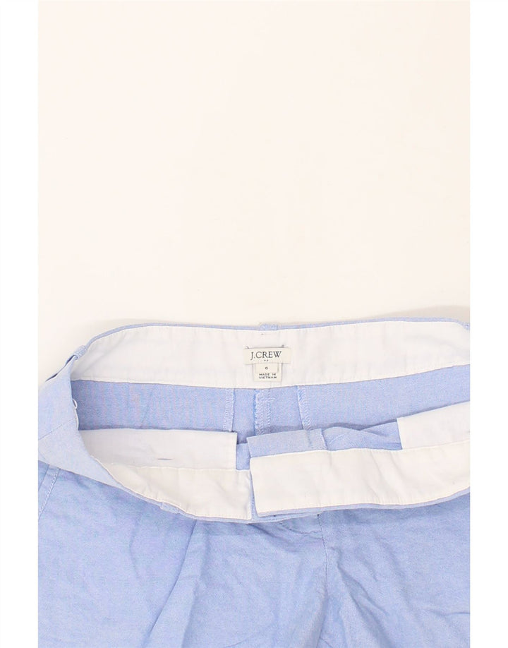 J. CREW Womens Chino Shorts US 6 Medium W32  Blue Cotton Vintage J. Crew and Second-Hand J. Crew from Messina Hembry 