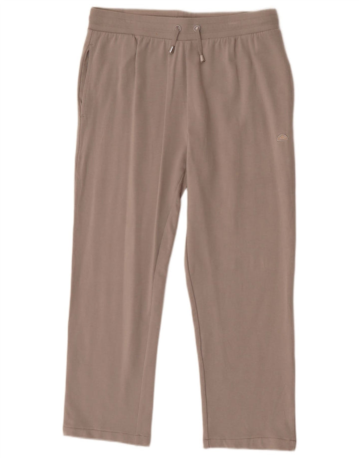 Ellesse Womens Tracksuit Trousers UK 14 Medium  Grey Cotton