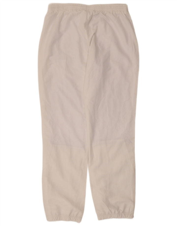 Asics Mens Tracksuit Trousers Joggers XL  White Polyester