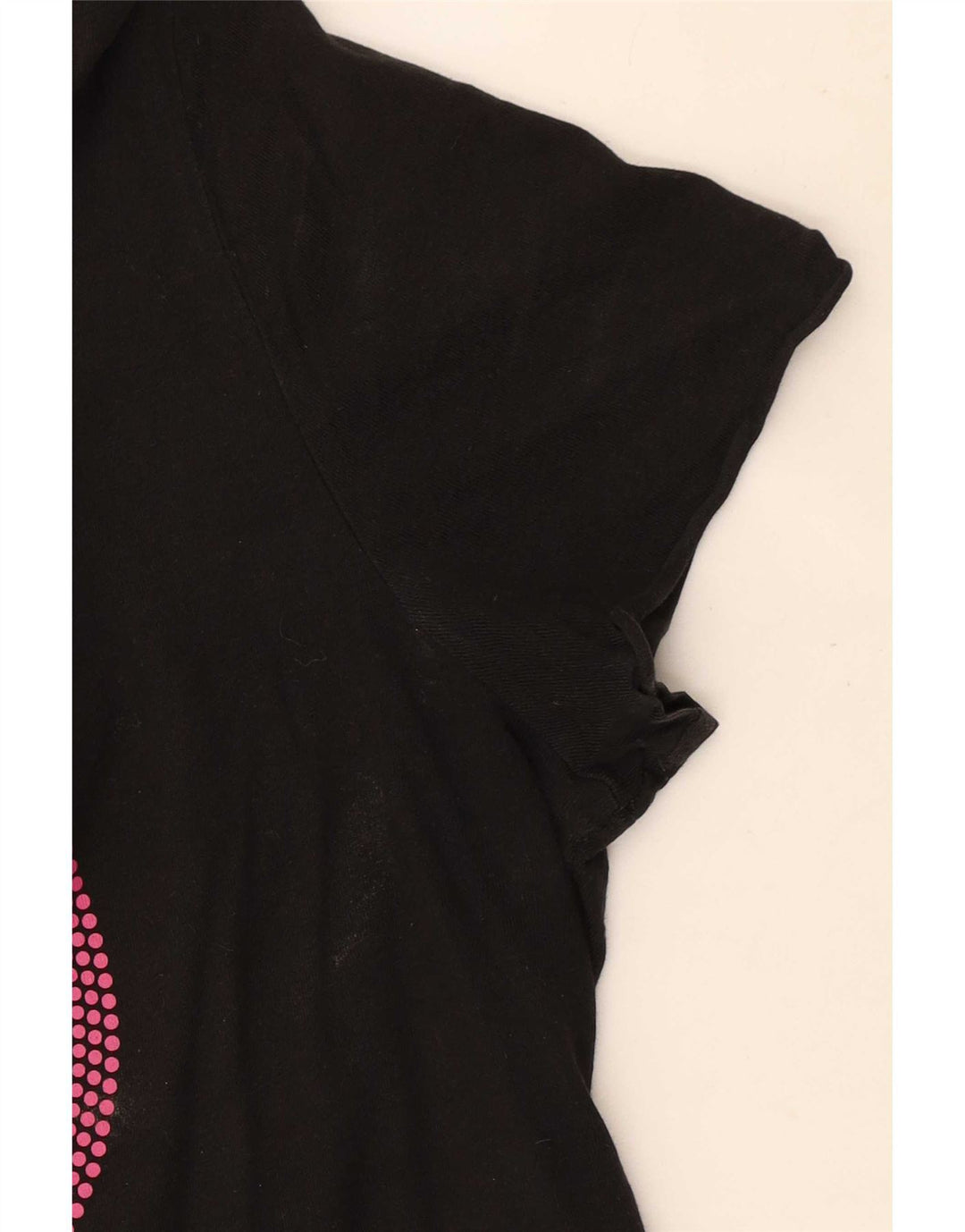 Puma Womens Graphic T-Shirt Top UK 12 Medium Black
