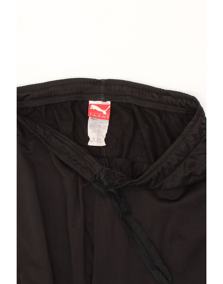 PUMA Mens Tracksuit Trousers Medium  Black Polyester Vintage Puma and Second-Hand Puma from Messina Hembry 