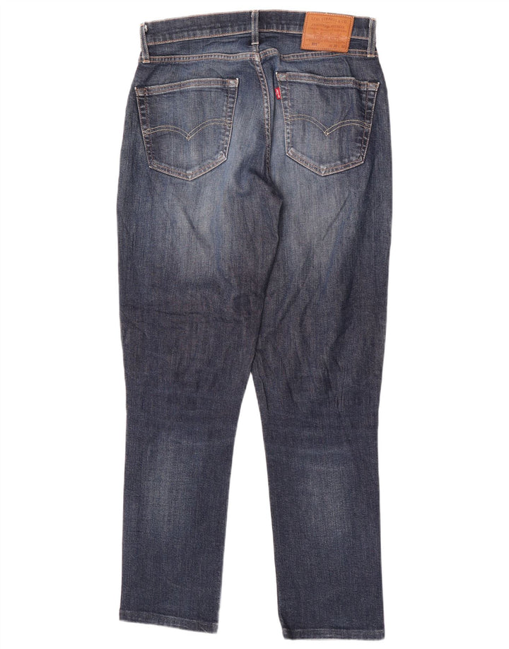 Levi's Herre 511 Slim Jeans W30 L32 Marineblå Bomuld