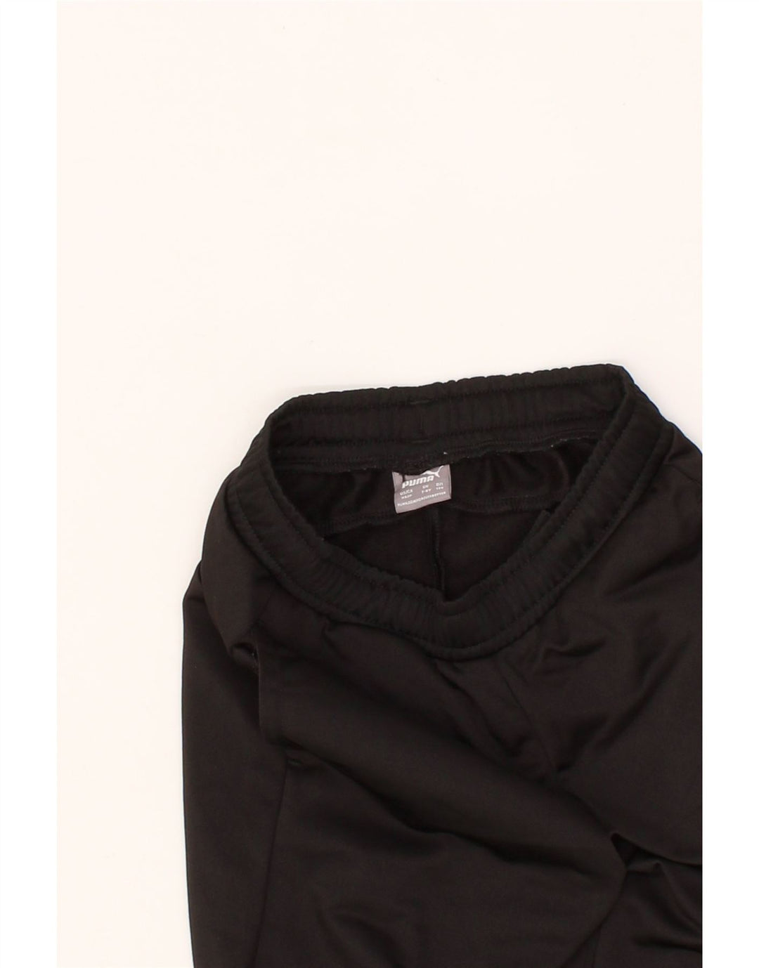 PUMA Boys Tracksuit Trousers 7-8 Years  Black Polyester Vintage Puma and Second-Hand Puma from Messina Hembry 