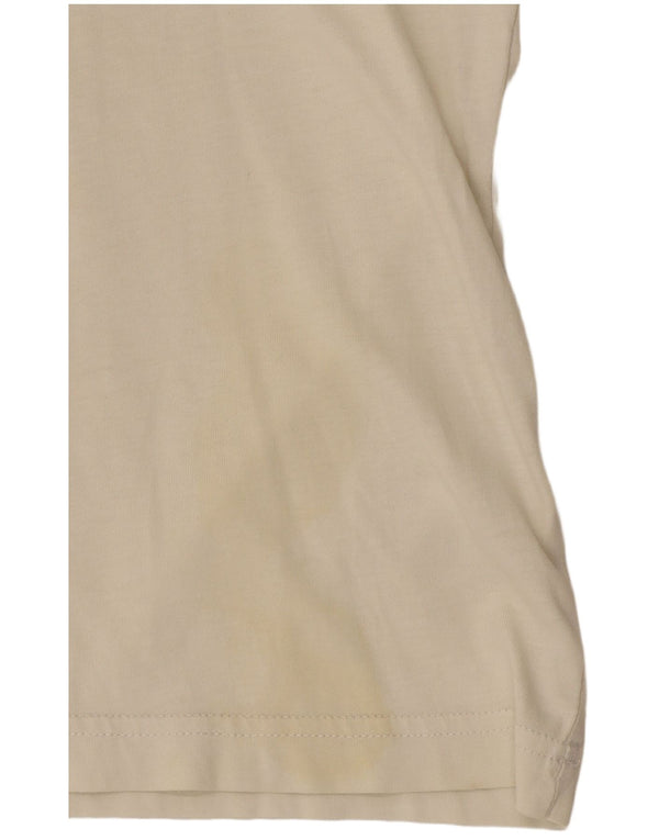 Tricou grafic Reebok pentru femei Top UK 20/22 XL Bumbac alb