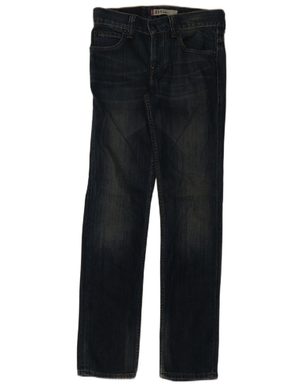 Levi's Herren 511 Slim Jeans W31 L34 Marineblaue Baumwolle