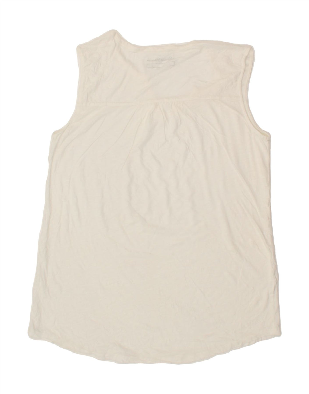 EDDIE BAUER Womens Vest Top UK 16 Large White Vintage Eddie Bauer and Second-Hand Eddie Bauer from Messina Hembry 
