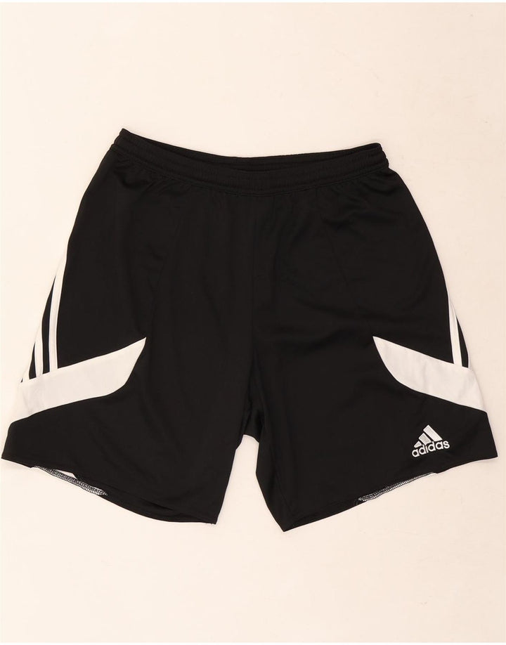 Adidas Mens Climalite Sport Shorts Medium Black Colourblock Polyester