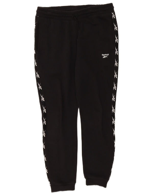 Reebok Pantalon de Survêtement Graphic Homme Noir Coton