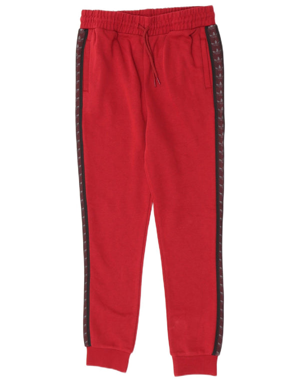 Adidas Pantalon de Survêtement Fille Joggers 13-14 Ans XL Bordeaux Colourblock