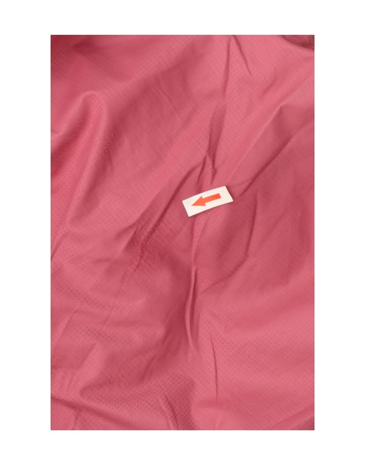Mountain Warehouse Damen-Regenmantel mit Kapuze, UK 14, Größe L, Rosa, Polyester