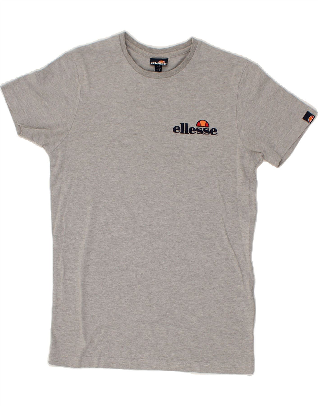 ELLESSE Mens Graphic T-Shirt Top Small Grey Cotton Vintage Ellesse and Second-Hand Ellesse from Messina Hembry 