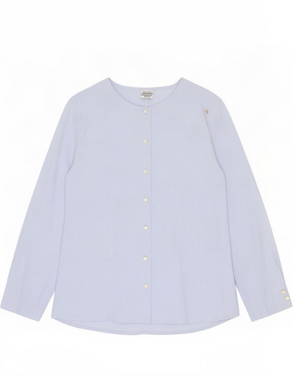 Bluză cămașă pentru femei Benetton UK 12 Medium Blue