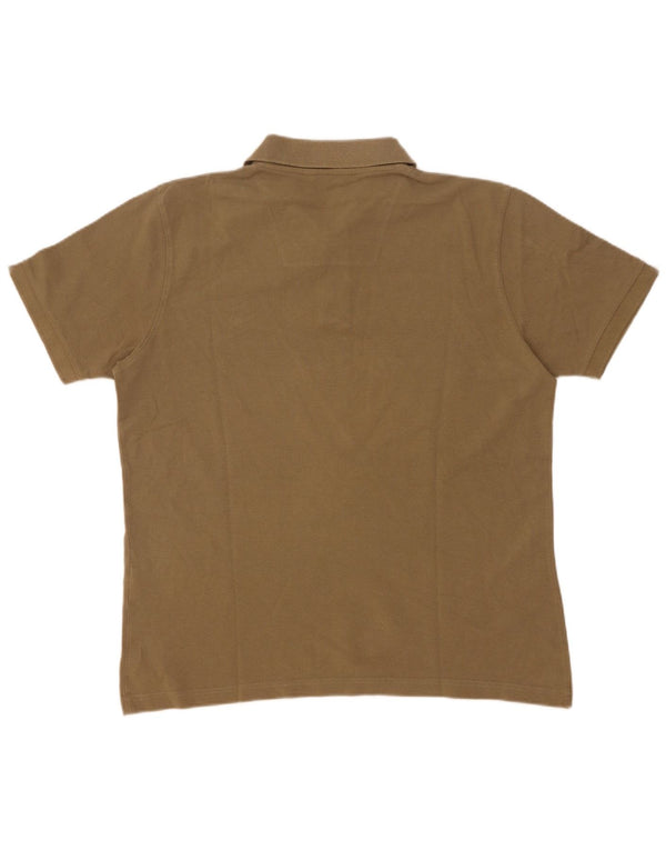 Polo Carrera Uomo Large Verde Cotone