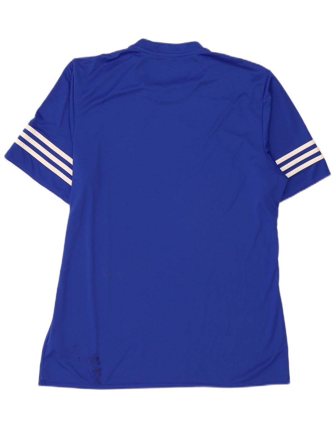 Adidas Mens Climalite T-Shirt Top Large Blue Polyester