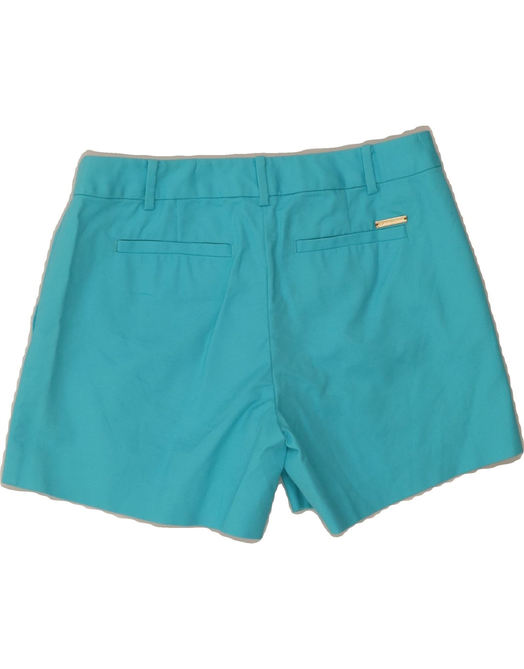MICHAEL KORS Womens Chino Shorts US 6 Medium W30 Blue Cotton Vintage Michael Kors and Second-Hand Michael Kors from Messina Hembry 