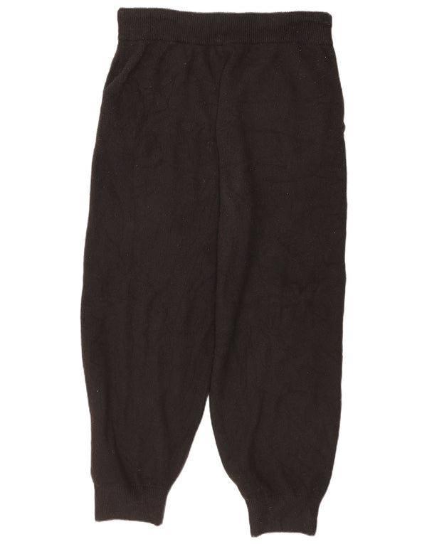 Jack Wills Pantalon de survêtement en tricot coupe ample pour femme UK 18 XL Noir