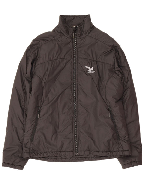 SALEWA Mens Liner Padded Jacket EU 48 Medium Black Polyamide Sports