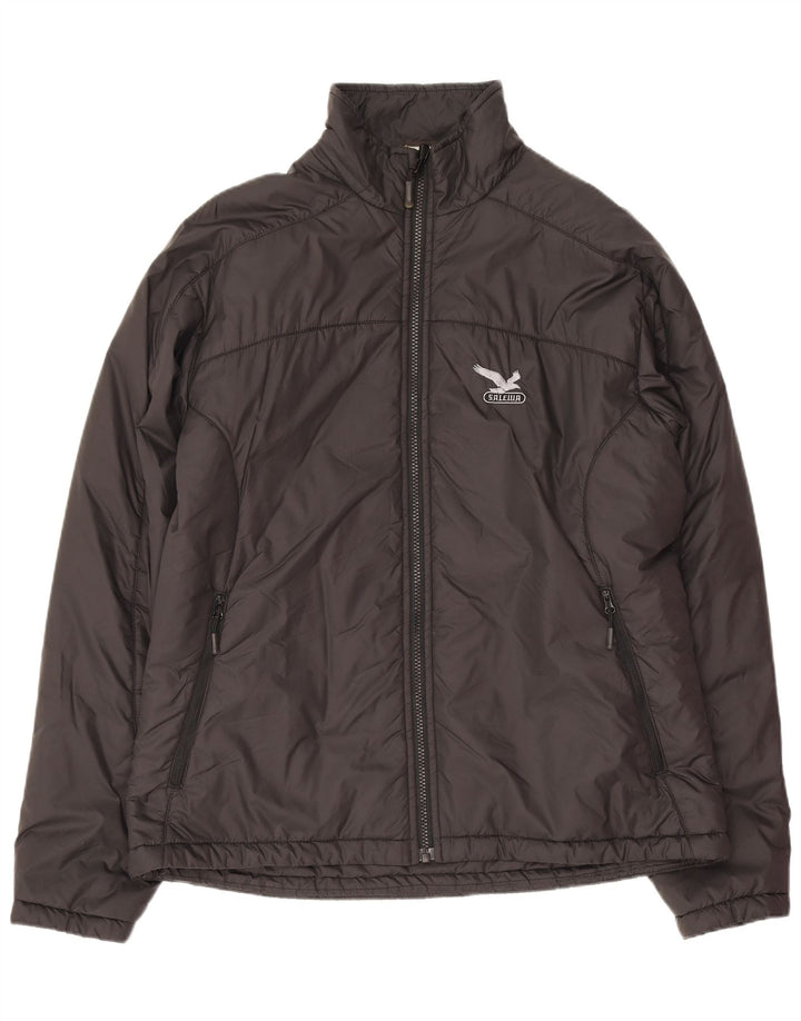 SALEWA Mens Liner Padded Jacket EU 48 Medium Black Polyamide Sports