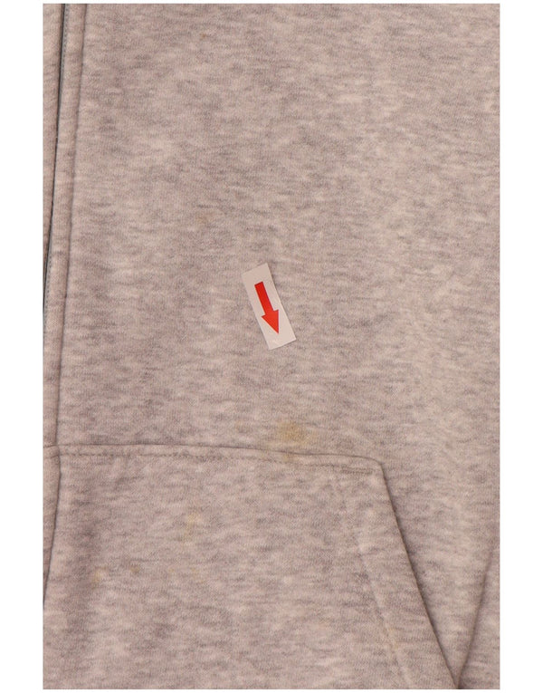 Puma Womens Tracksuit Top Jacket UK 14 Grande Algodão Cinza