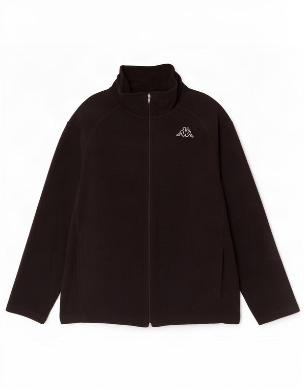 Мужская флисовая куртка Kappa UK 42 XL, черный полиэстер