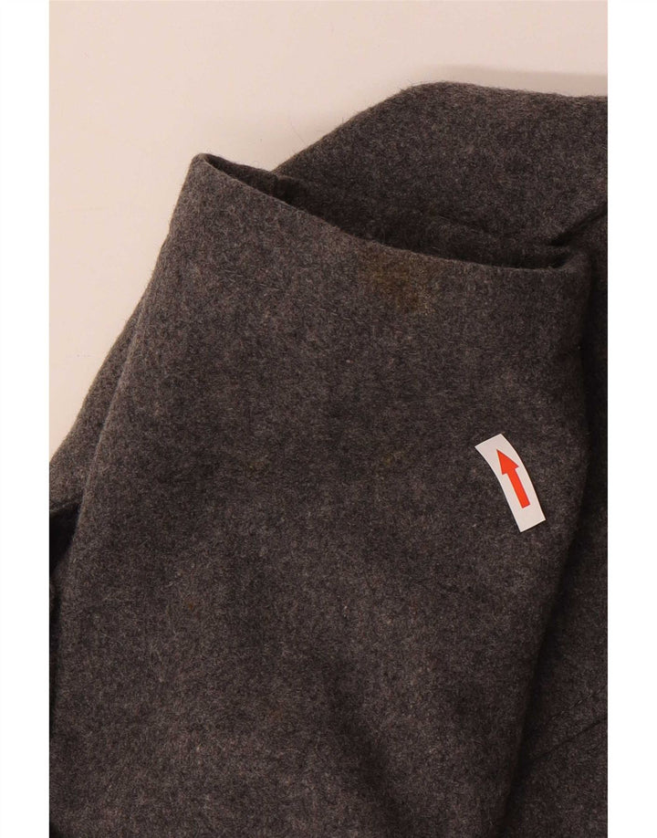 Ανδρικό παλτό μπιζελιού John Rocha UK 38 Medium Grey Wool