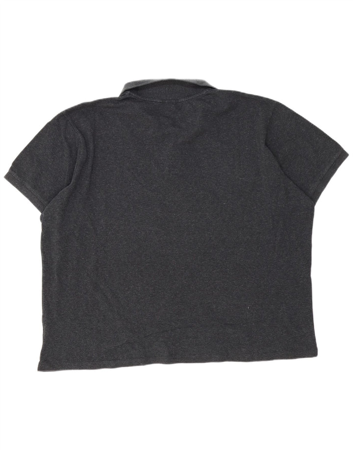 Lacoste Mens Classic Fit Polo Shirt Size 8 3XL Grey Cotton