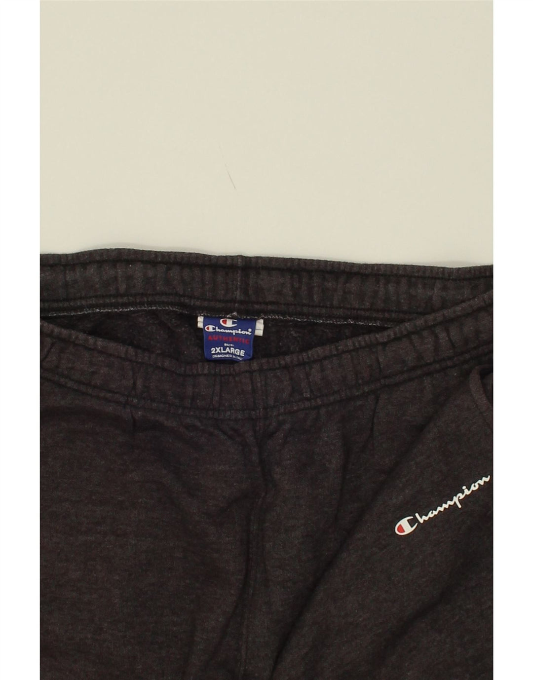 CHAMPION Mens Tracksuit Trousers 2XL  Grey Cotton Vintage Champion and Second-Hand Champion from Messina Hembry 