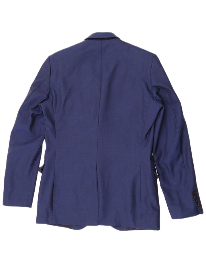 Reiss Herren-Blazer mit 1 Knopf, Gr. 36, Marineblau
