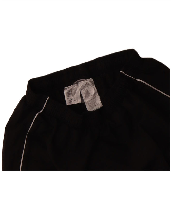 ADIDAS Mens Tracksuit Trousers Medium Black Polyester