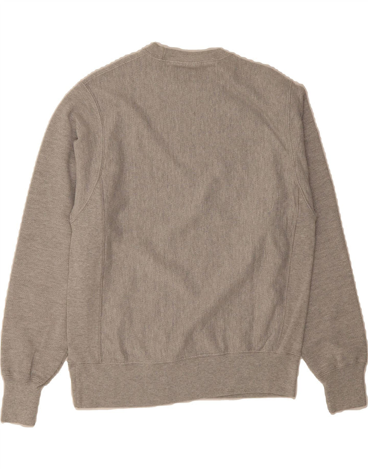 CHAMPION Mens Sweatshirt Jumper Small Grey Cotton Vintage Champion and Second-Hand Champion from Messina Hembry 