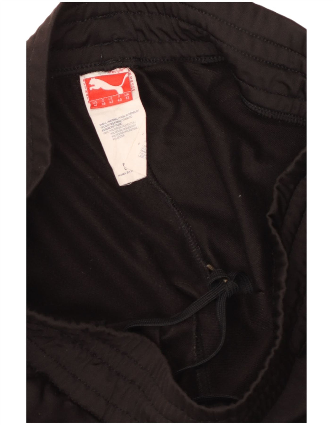 PUMA Womens Tracksuit Trousers UK 12 Medium Black Polyester