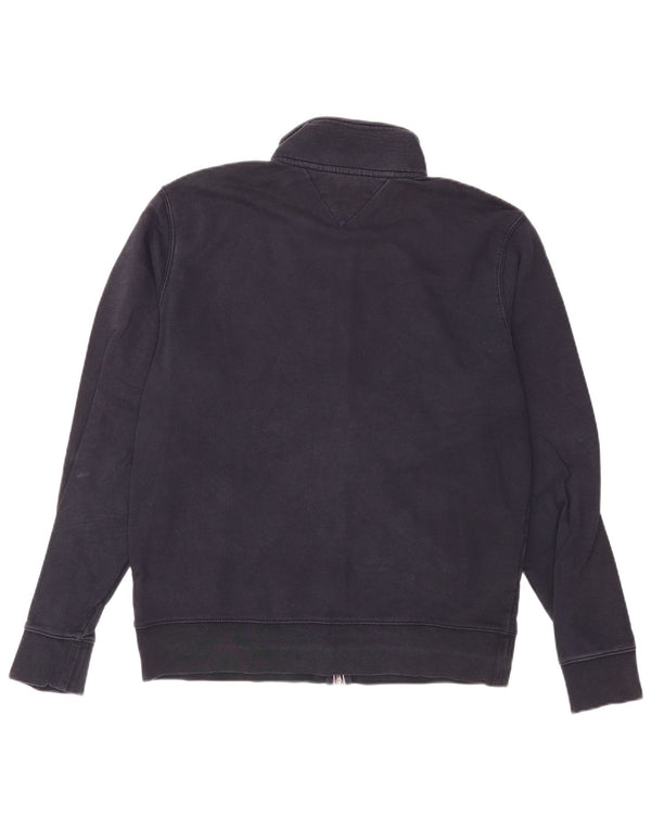 Tommy Hilfiger Mens Tracksuit Top Jacket XL Navy Blue Cotton