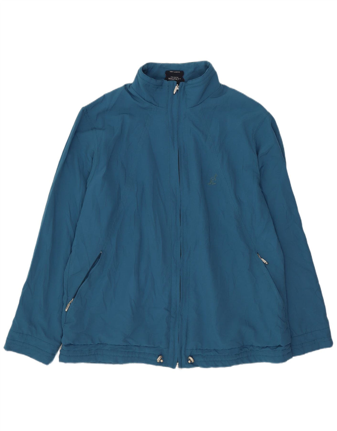 AUSTRALIAN L'ALPINA Womens Tracksuit Top Jacket IT 50 XL Blue Polyester