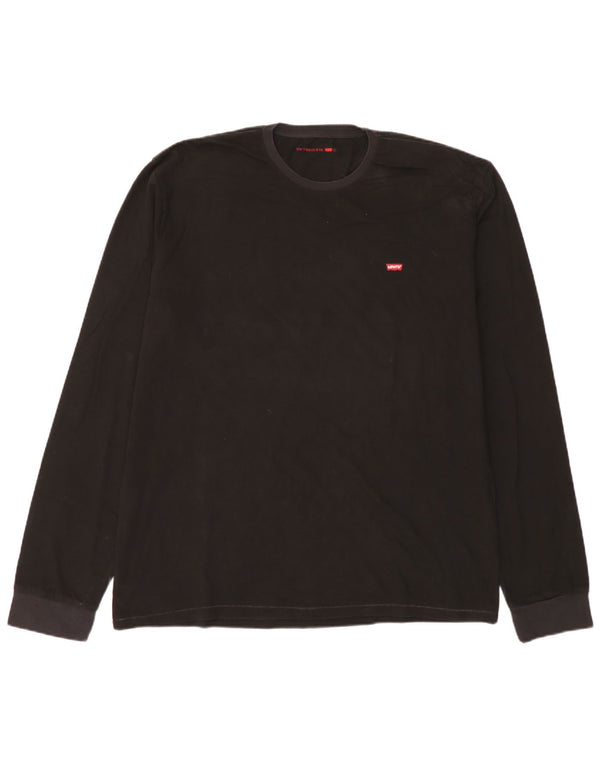 Levi's Top Manches Longues 2XL Homme Noir Coton