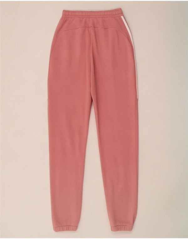 Adidas Pantalon de survêtement coupe ample pour femme, jogging UK 4/6 XS, coton rose