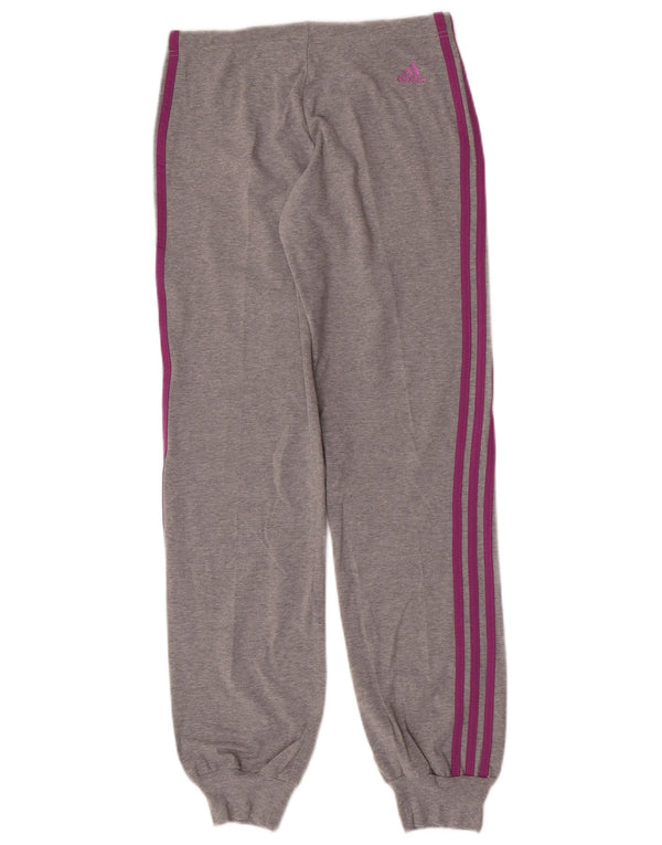 Damskie spodnie dresowe Adidas Joggers UK 12 Medium Grey Cotton