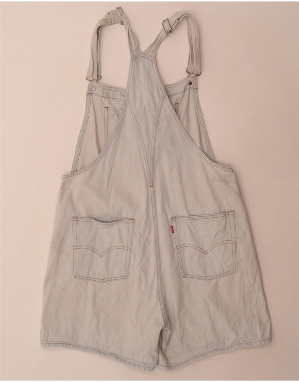 Levi's Dame Dungarees Denim Shorts Large W34 Blå Bomuld