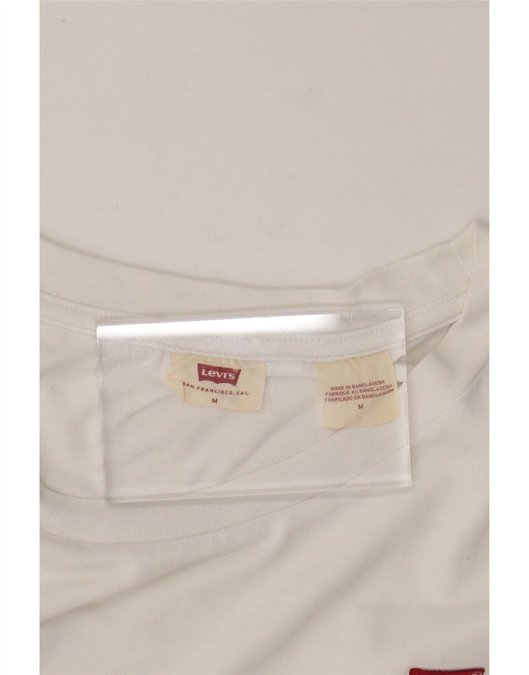 T-shirt da donna LEVI'S UK 14 media bianca