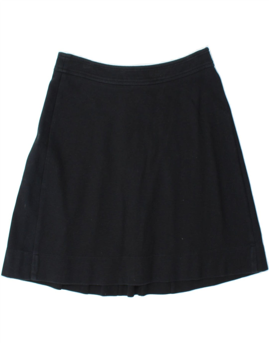 LACOSTE Womens A-Line Skirt Size 38 Medium W28  Black Cotton Vintage Lacoste and Second-Hand Lacoste from Messina Hembry 